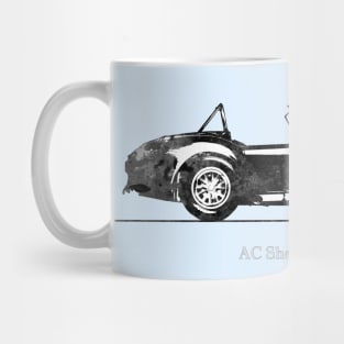 AC Shelby Cobra 427 1967 Watercolor Illustration Mug